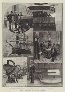 Besøk til en russisk cruiser, Pamiat Azova, i Plymouth
